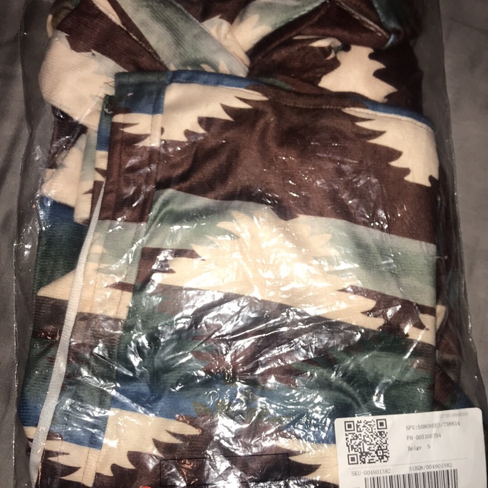 Aztec flannel
